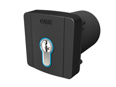 Купить Встраиваемый ключ-выключатель CAME SELD2FDG с цилиндром замка DIN и синей подсветко с доставкой и установкой в Зверево