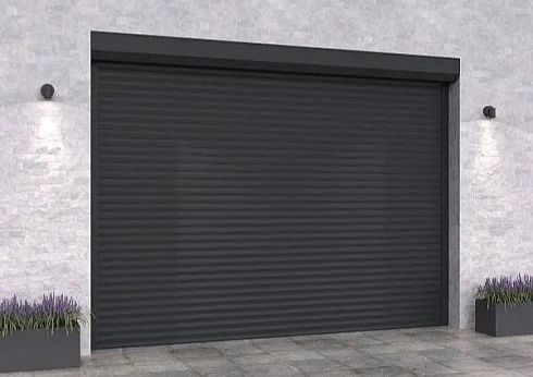 Рулонные ворота для гаража Алютех Trend с алюминиевым профилем PD/77 и высокой защитой от взлома с доставкой в Зверево 